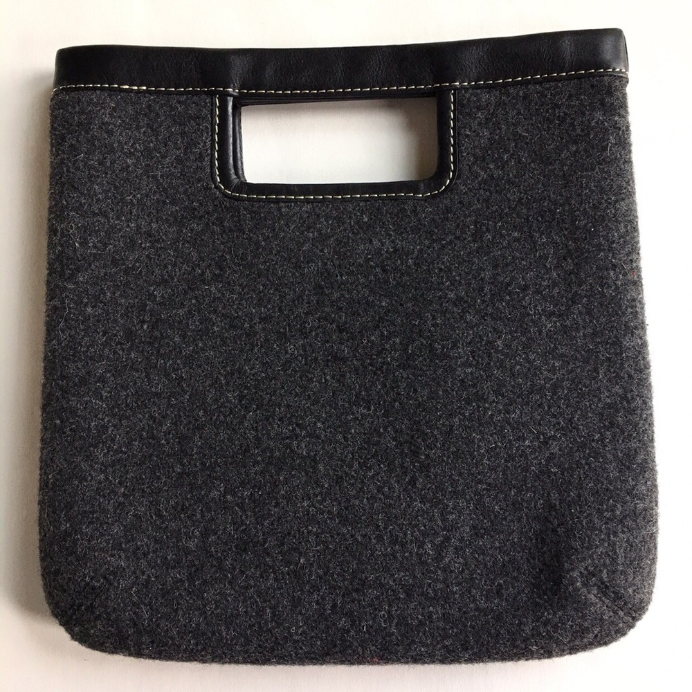 Banana Republic Gray clutch purse modern